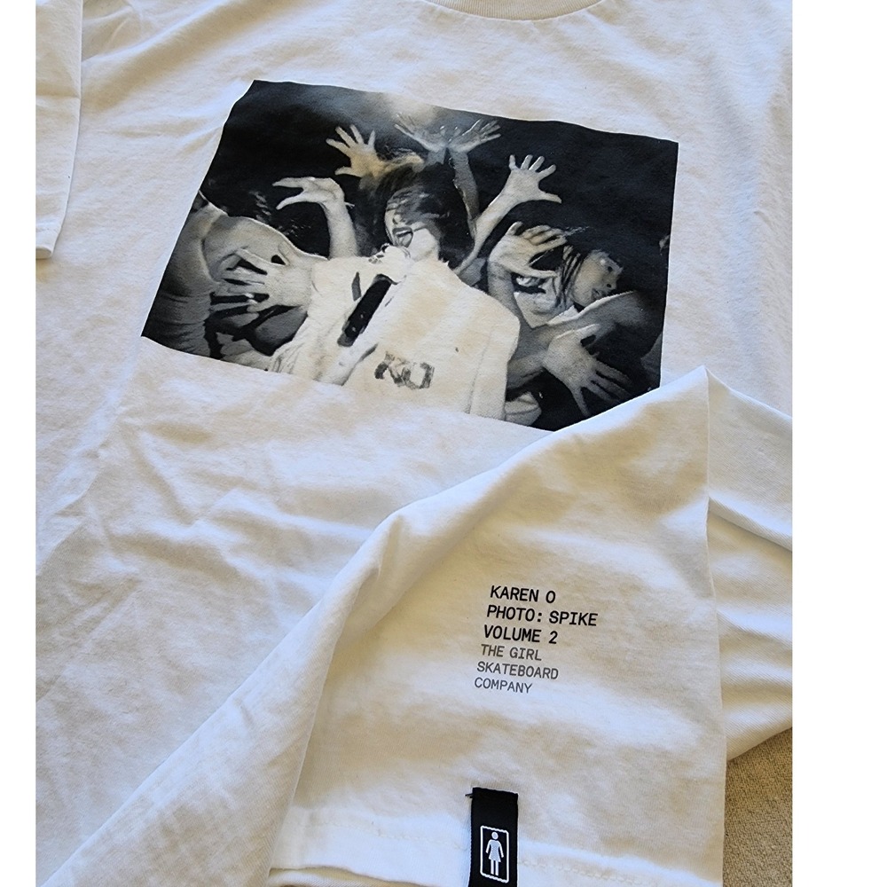 Girl Skateboards Spike Tee grunge streetwear skatecore Y2K graphic indiesleaze
